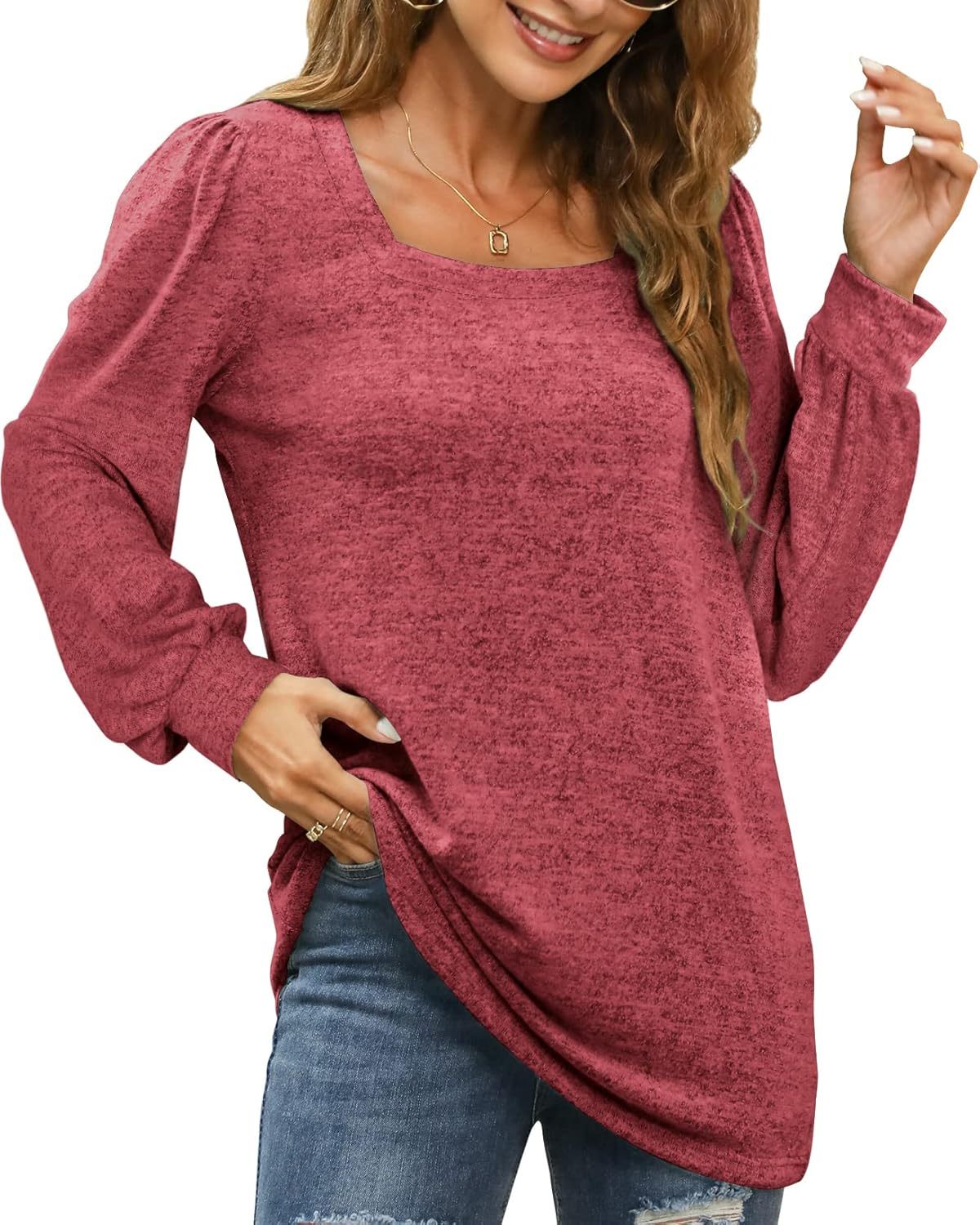 Maëlys™ - Blouse met Lange Mouwen voor Vrouwen
