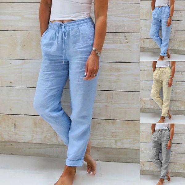 Tamina™ - Casual Broek met Trekkoorden