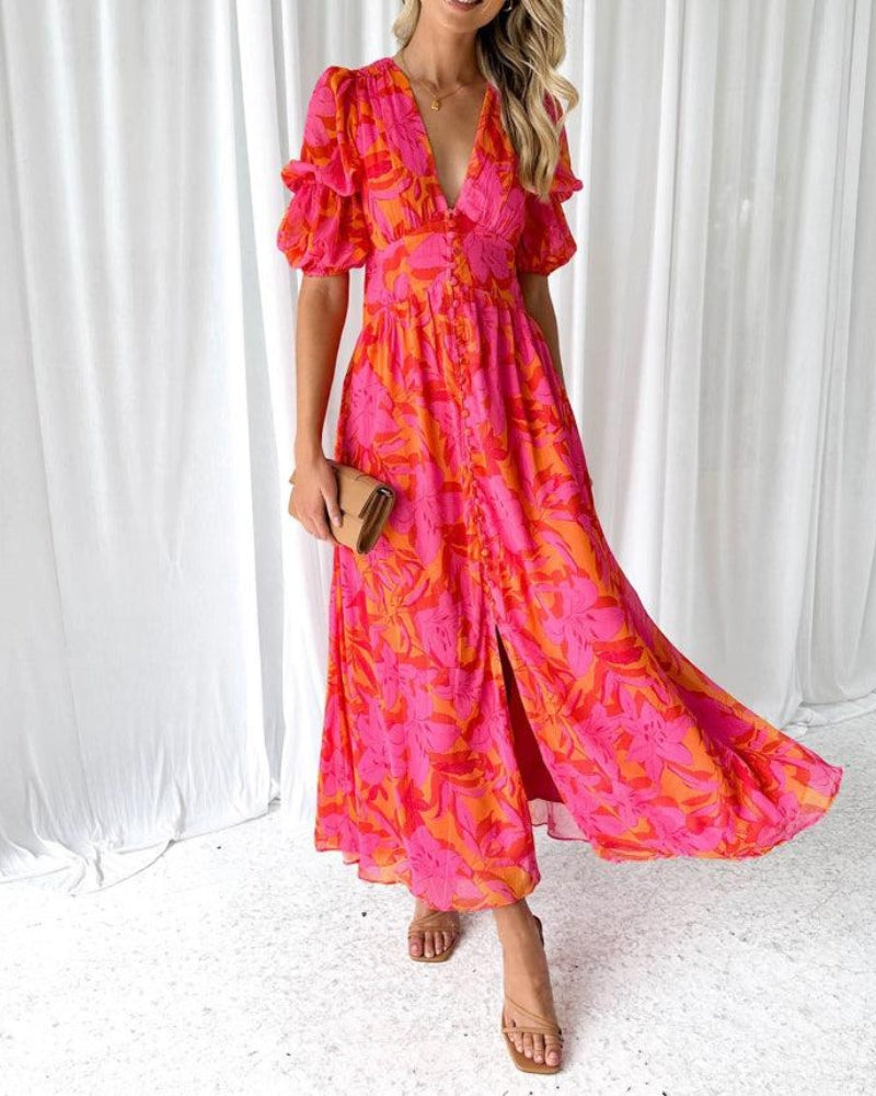 Madelon - Elegantie Maxi Dress