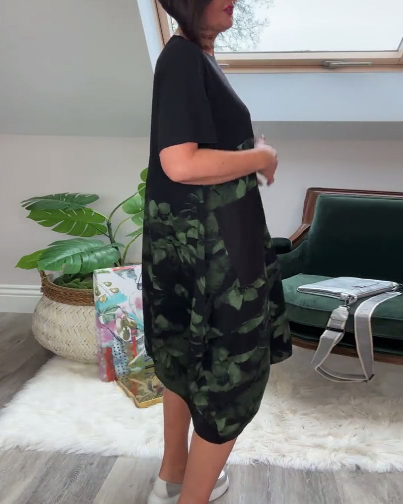 Fien™ - Casual jurk met bloemenprint