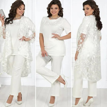 Fem™ - Elegante Kanten driedelige set