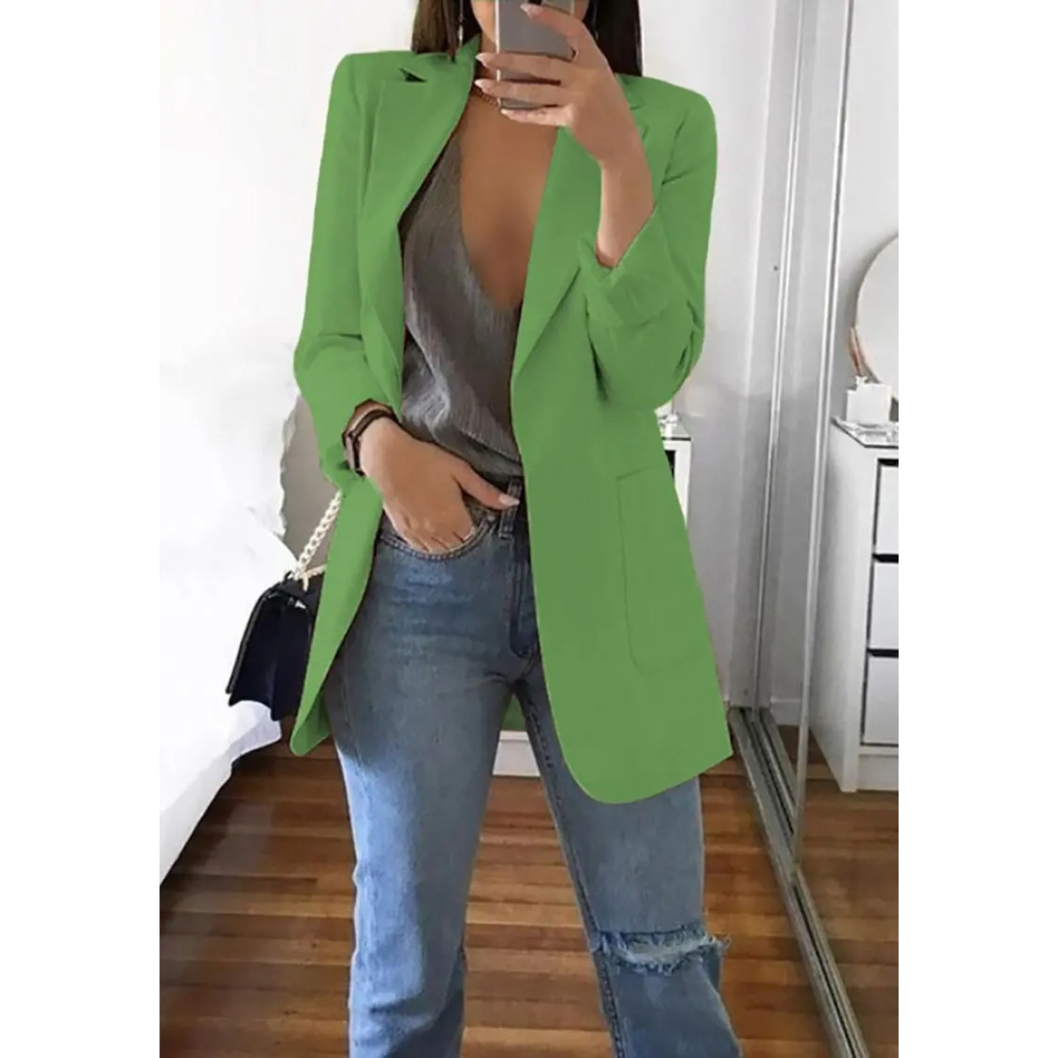 Emmanuelle - Lange Dames Blazer