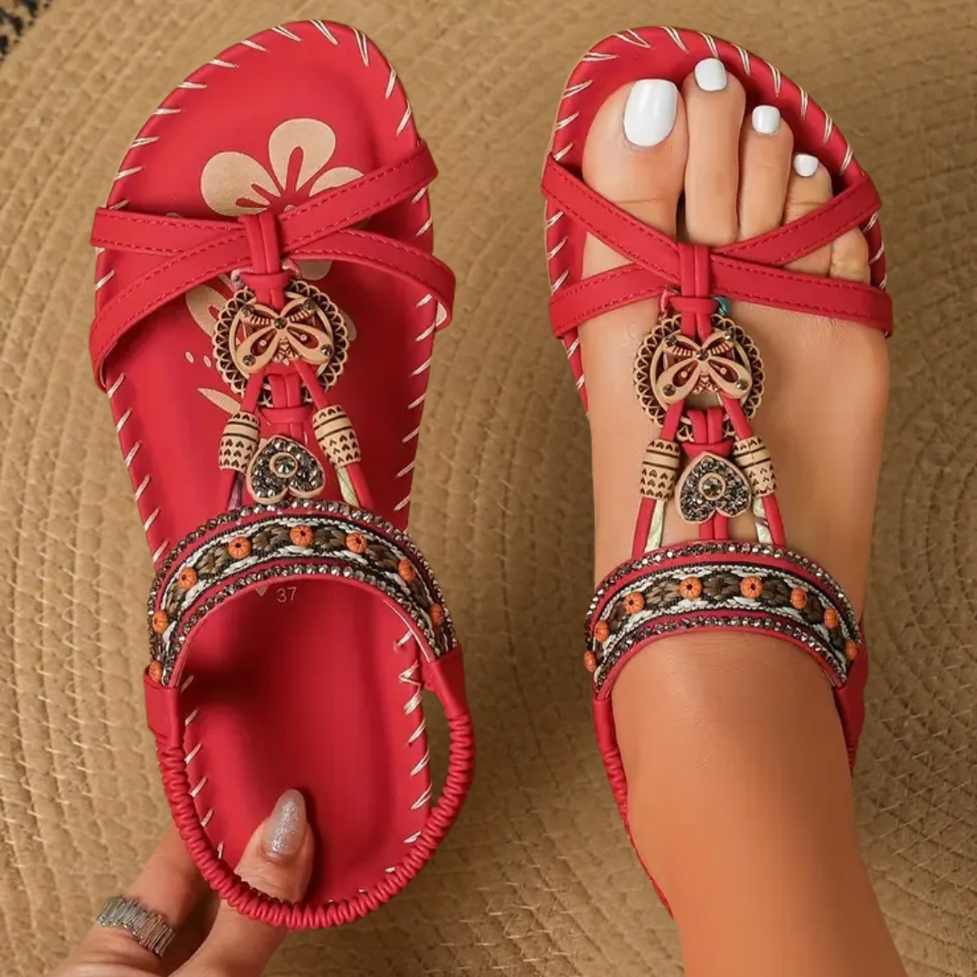 Adelira™ - Orthopedische sandalen Ibiza stijl