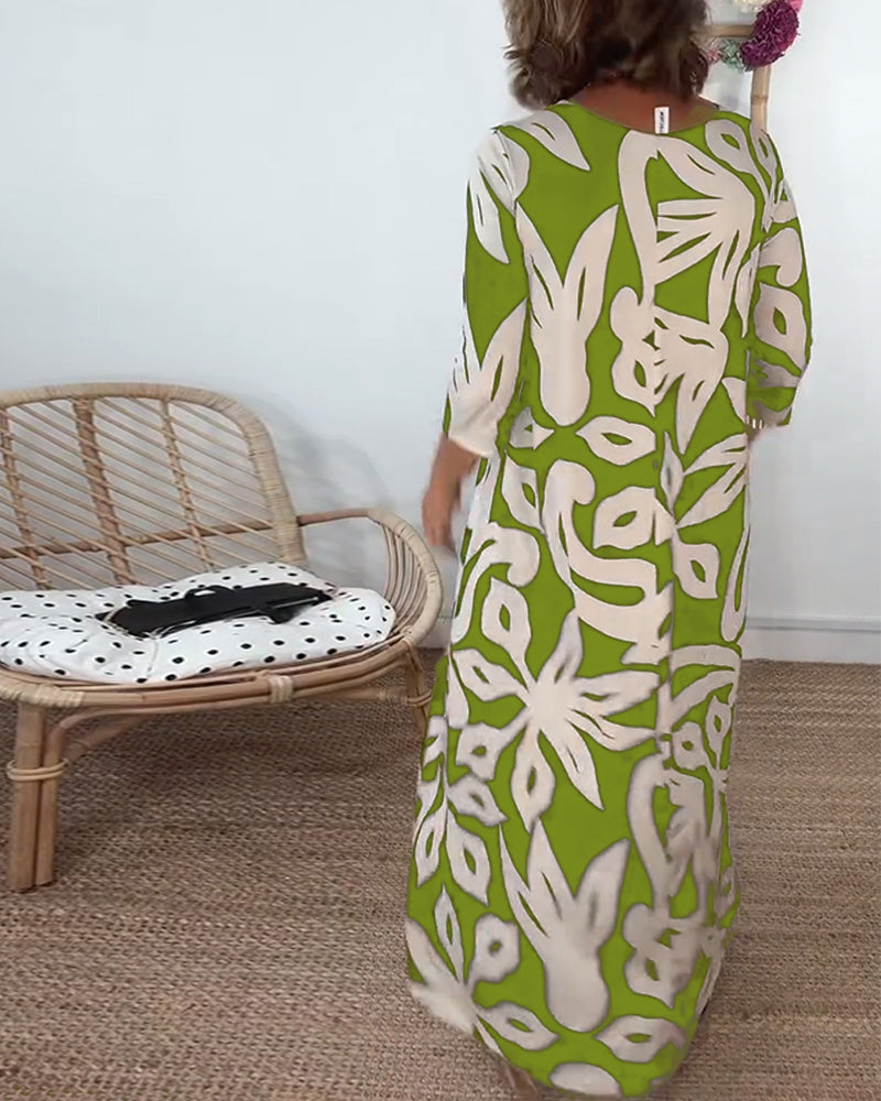 Jewel™ - Bedrukte stretch jurk