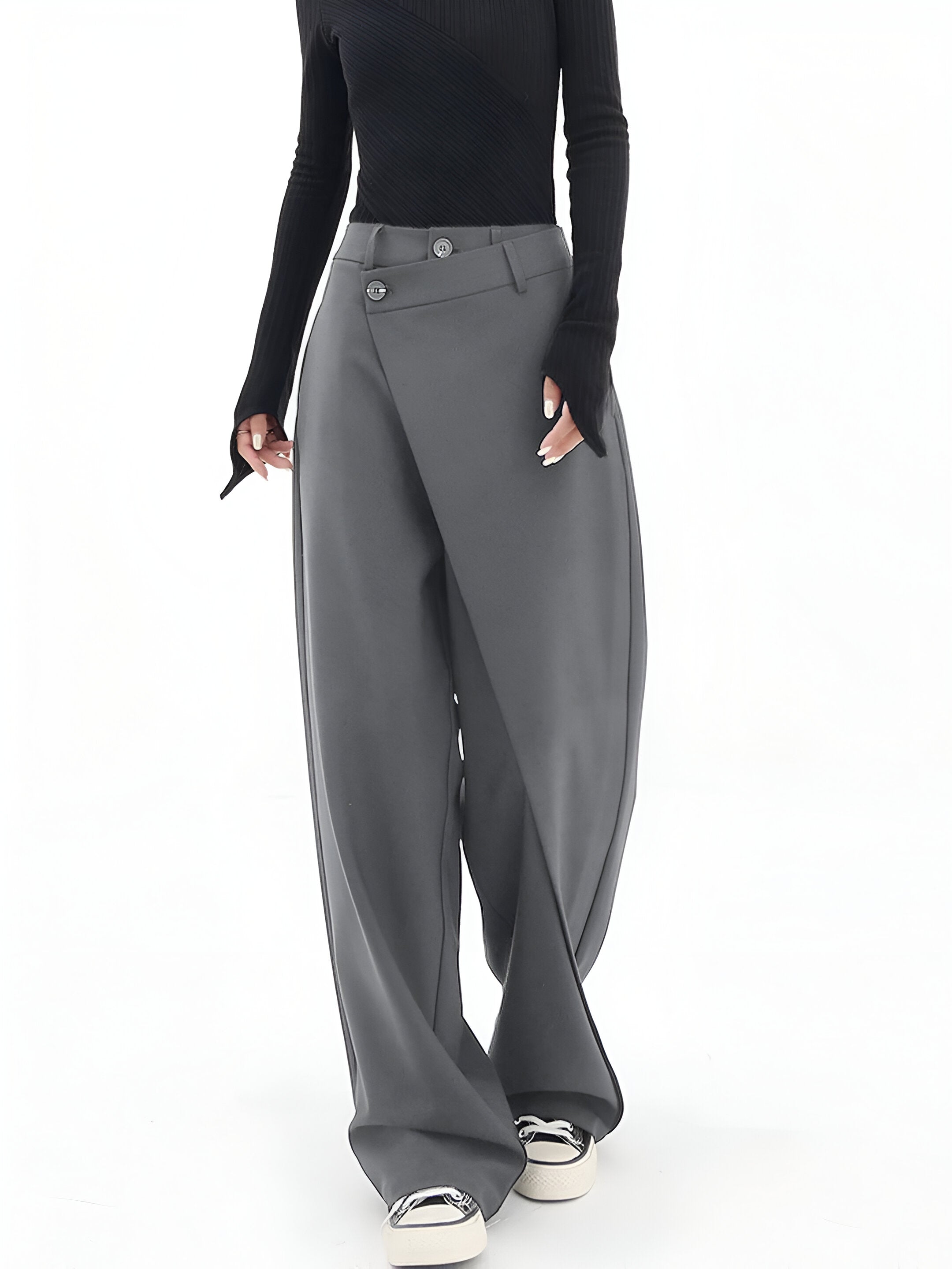 Natalie - Moderne Hoge Taille Broek
