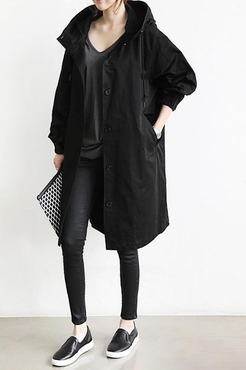 Henriette™ - Elegante lange cardigan voor dames met kraag en zakken