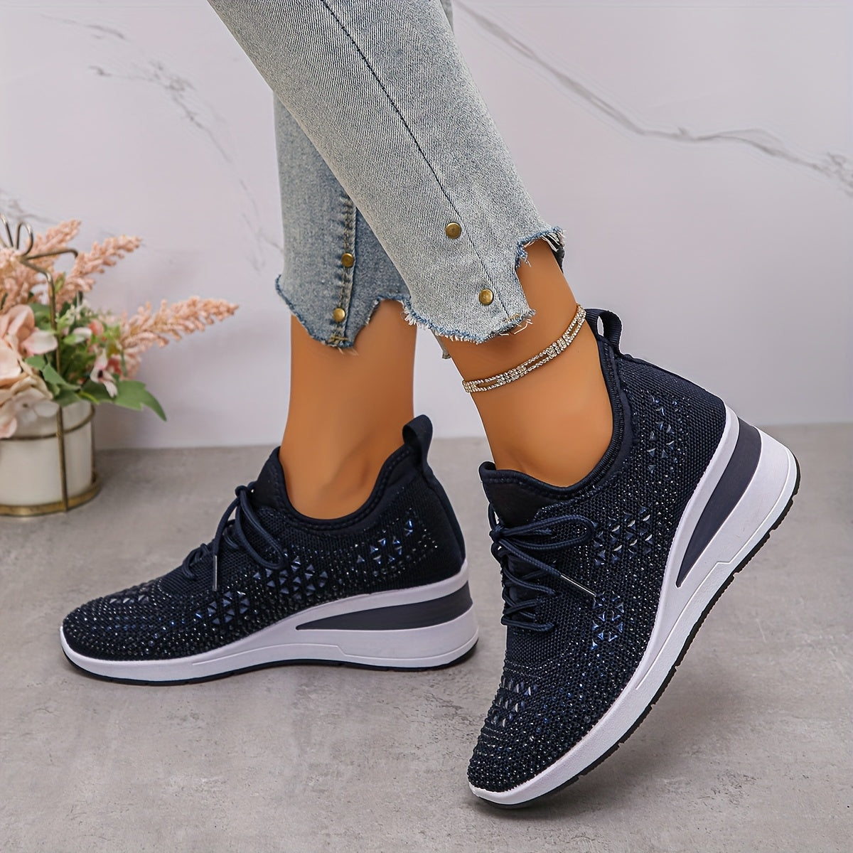 Lunelia™ - Ademende orthopedische sneakers van leer voor dames