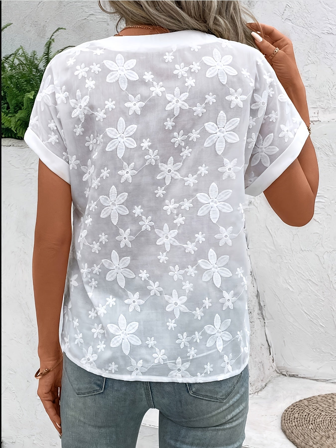 Orianna™ - Elegante Witte Blouse | Perfect voor de zomer!