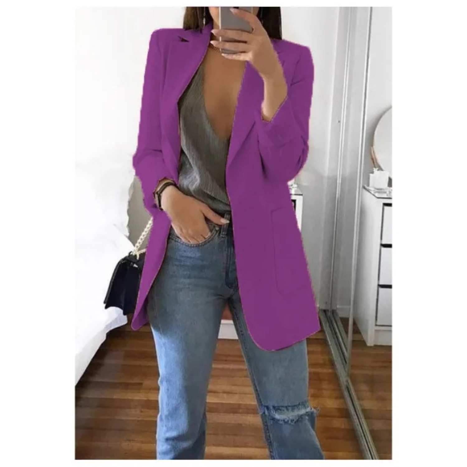 Emmanuelle - Lange Dames Blazer