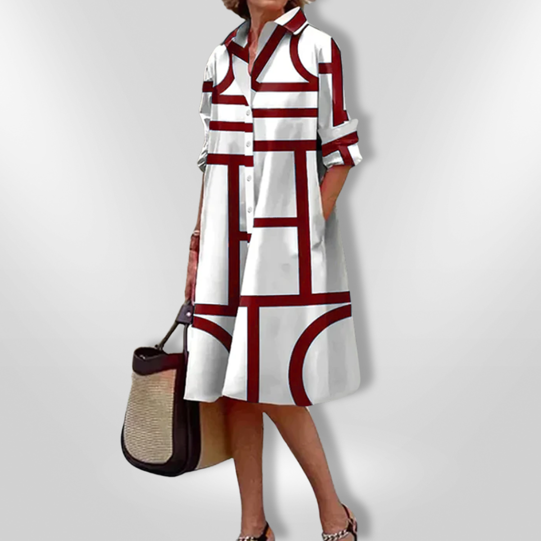 Elya™ - Elegante jurk met zakken