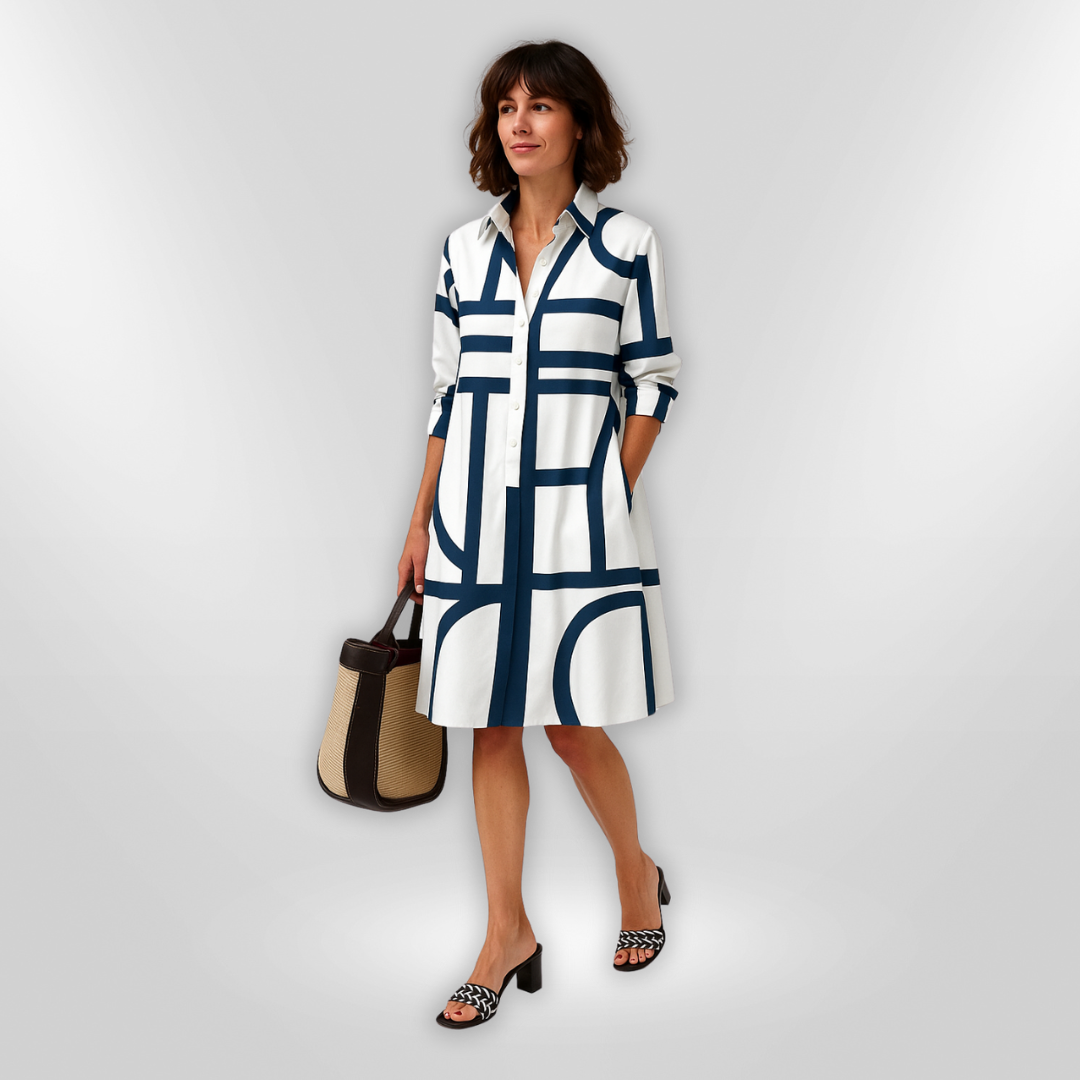 Elya™ - Elegante jurk met zakken
