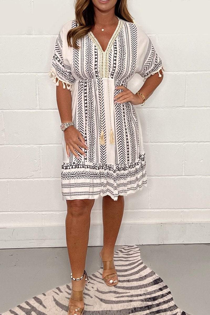 Gail™ - Prachtige boho zomerjurk voor vrouwen