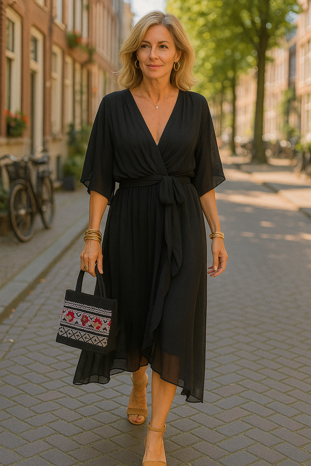 Ema™ - Elegante afslankende zomerjurk