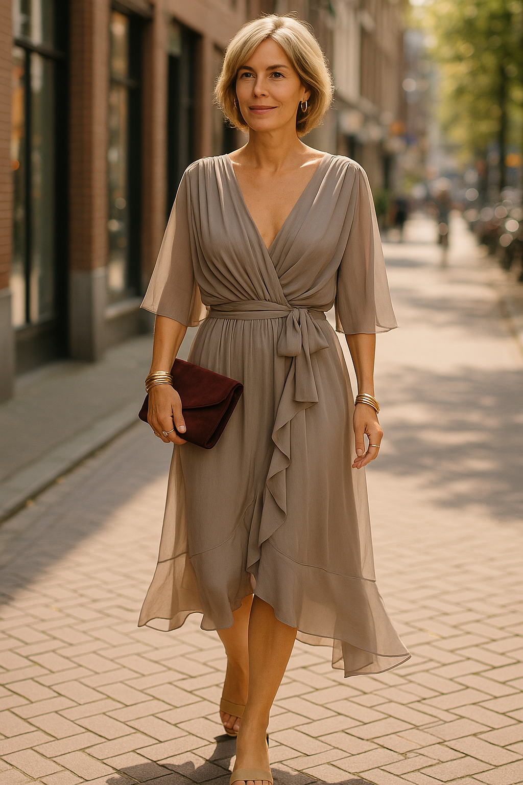 Ema™ - Elegante afslankende zomerjurk