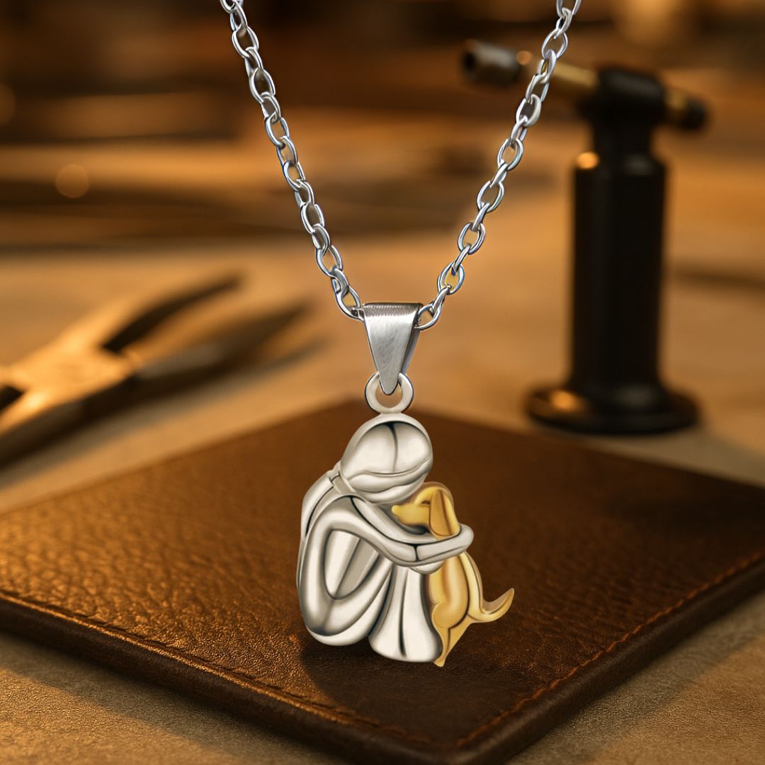 Aurelinea™ - Hanger met Hondenvormige Pendentief