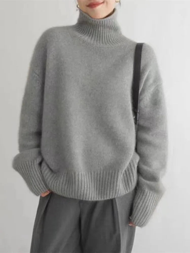 Karine™ - Comfortabele en zachte gebreide coltrui
