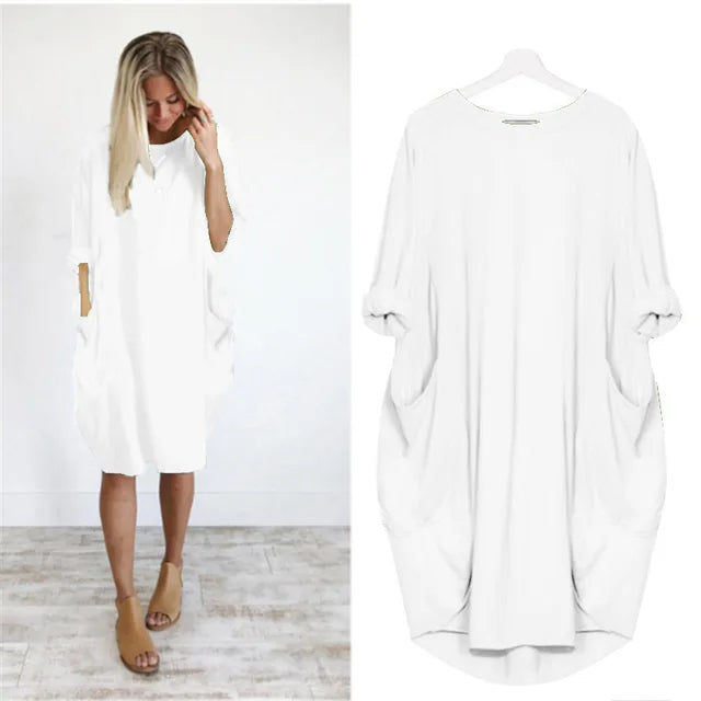 Axelle™ - Comfortabele jurk met zakken
