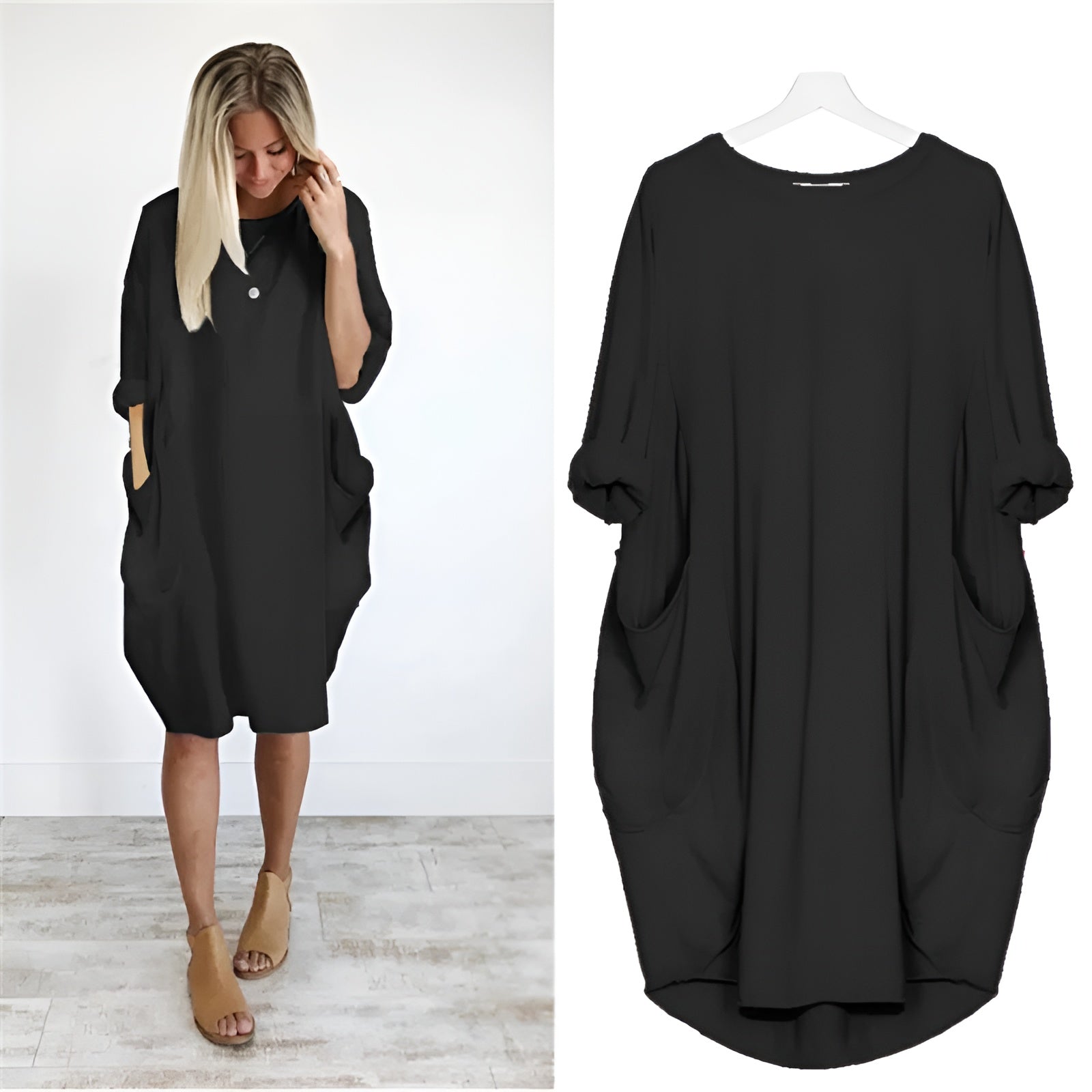 Axelle™ - Comfortabele jurk met zakken