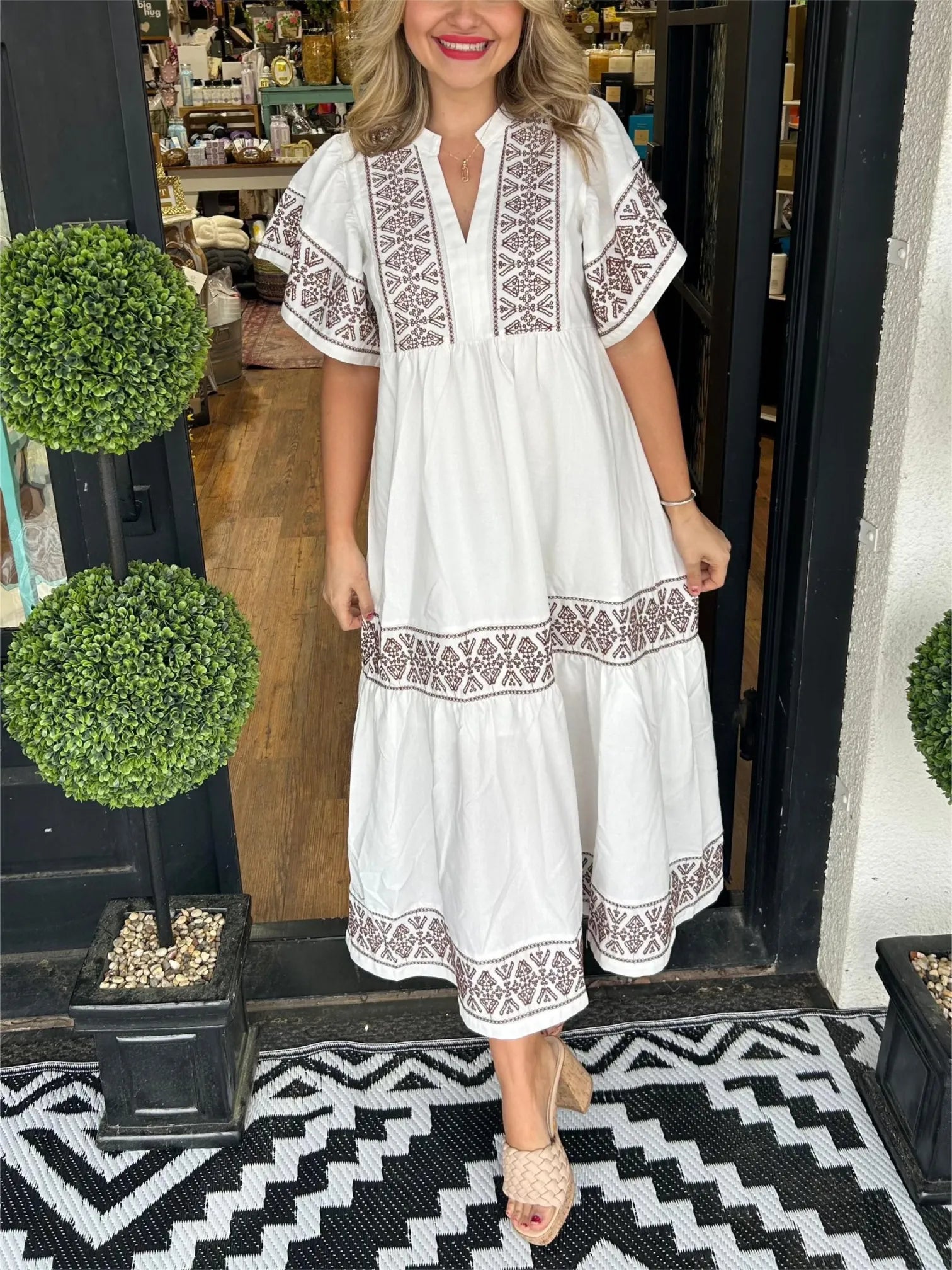 Noéa™ - Boheemse zomerjurk voor vrouwen