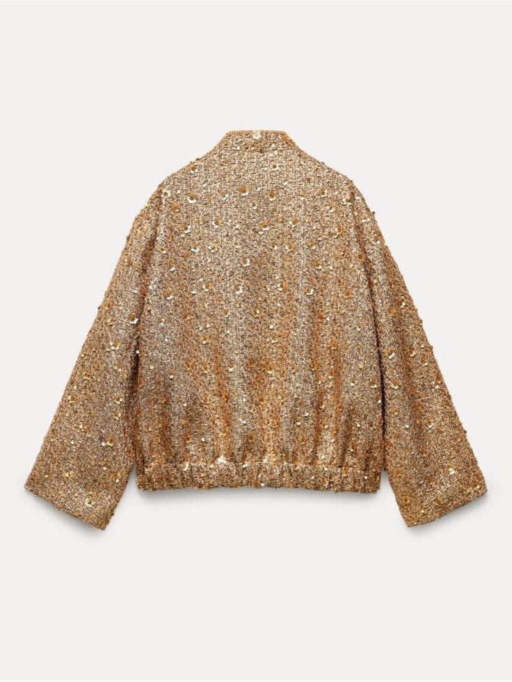 Sammie - Gouden Sequin Jacket