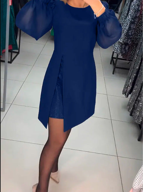 Carine™ - Elegante midi jurk met split