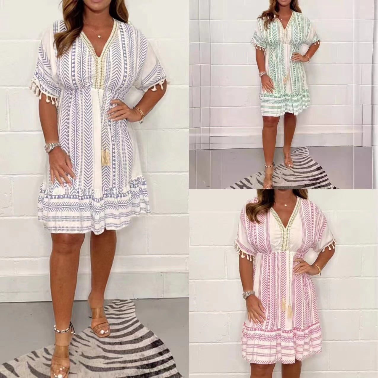Gail™ - Prachtige boho zomerjurk voor vrouwen
