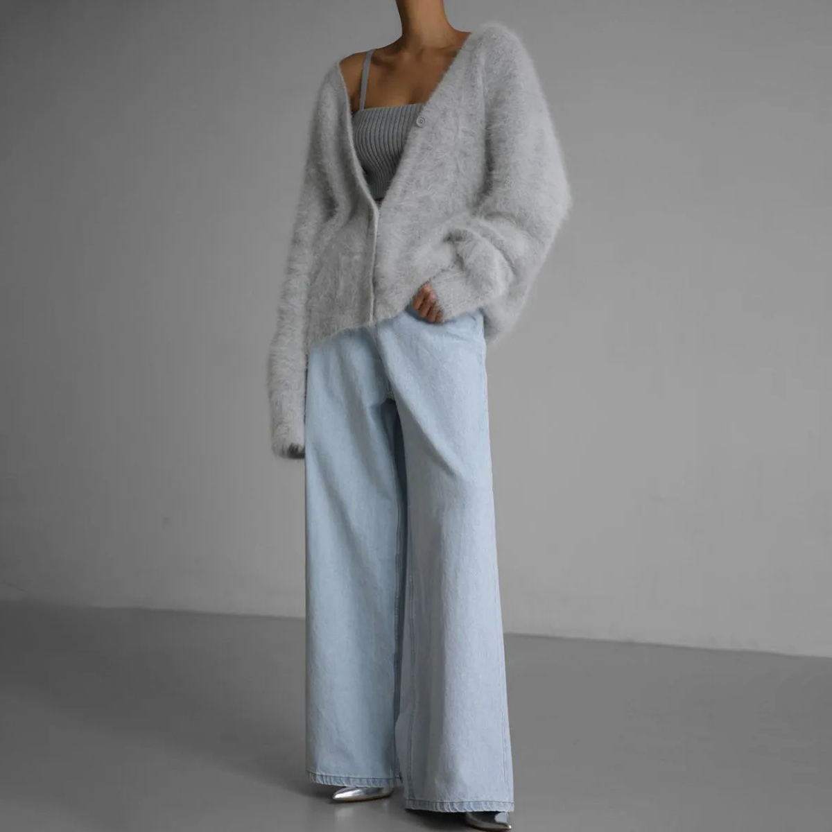 Jolien - Chique comfortabel kasjmier vest