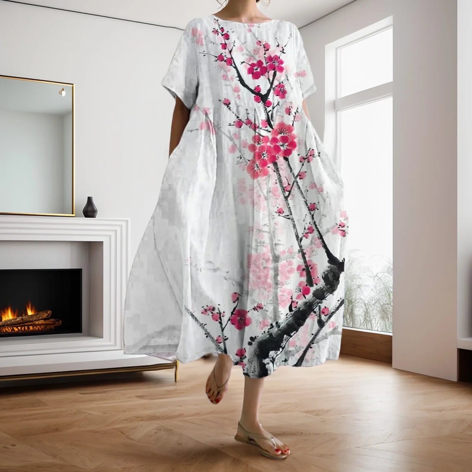 Dahlia™ - Zomerjurk voor dames – Stijlvol, luchtig & onmisbaar deze zomer