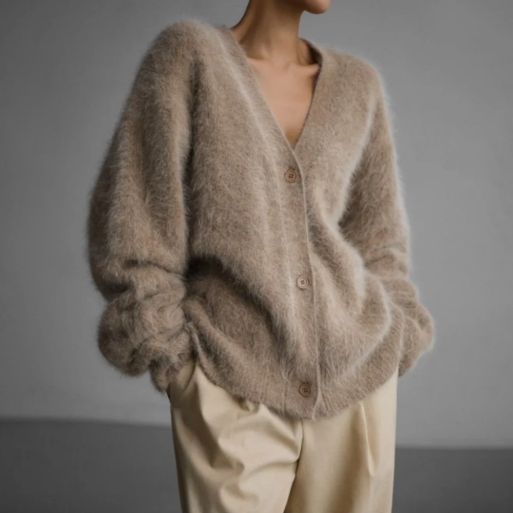 Jolien - Chique comfortabel kasjmier vest