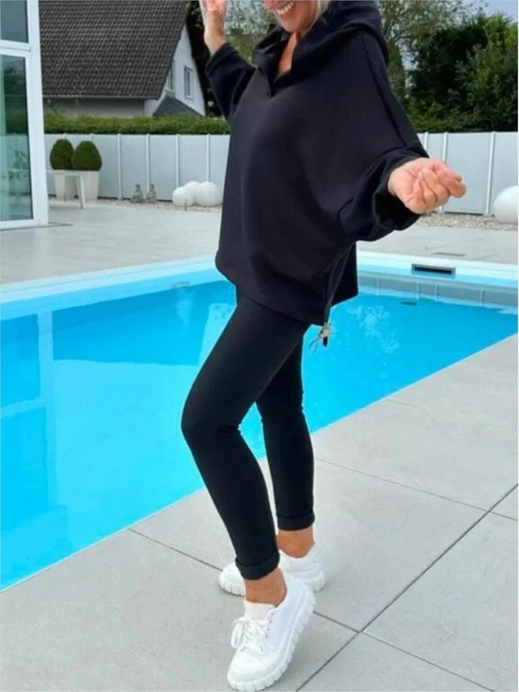 Adrienne™ - Comfort Tweedelig Set Hoodie & Harembroek