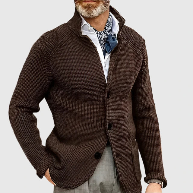 Arnaud™ - Heren Retro Cardigan