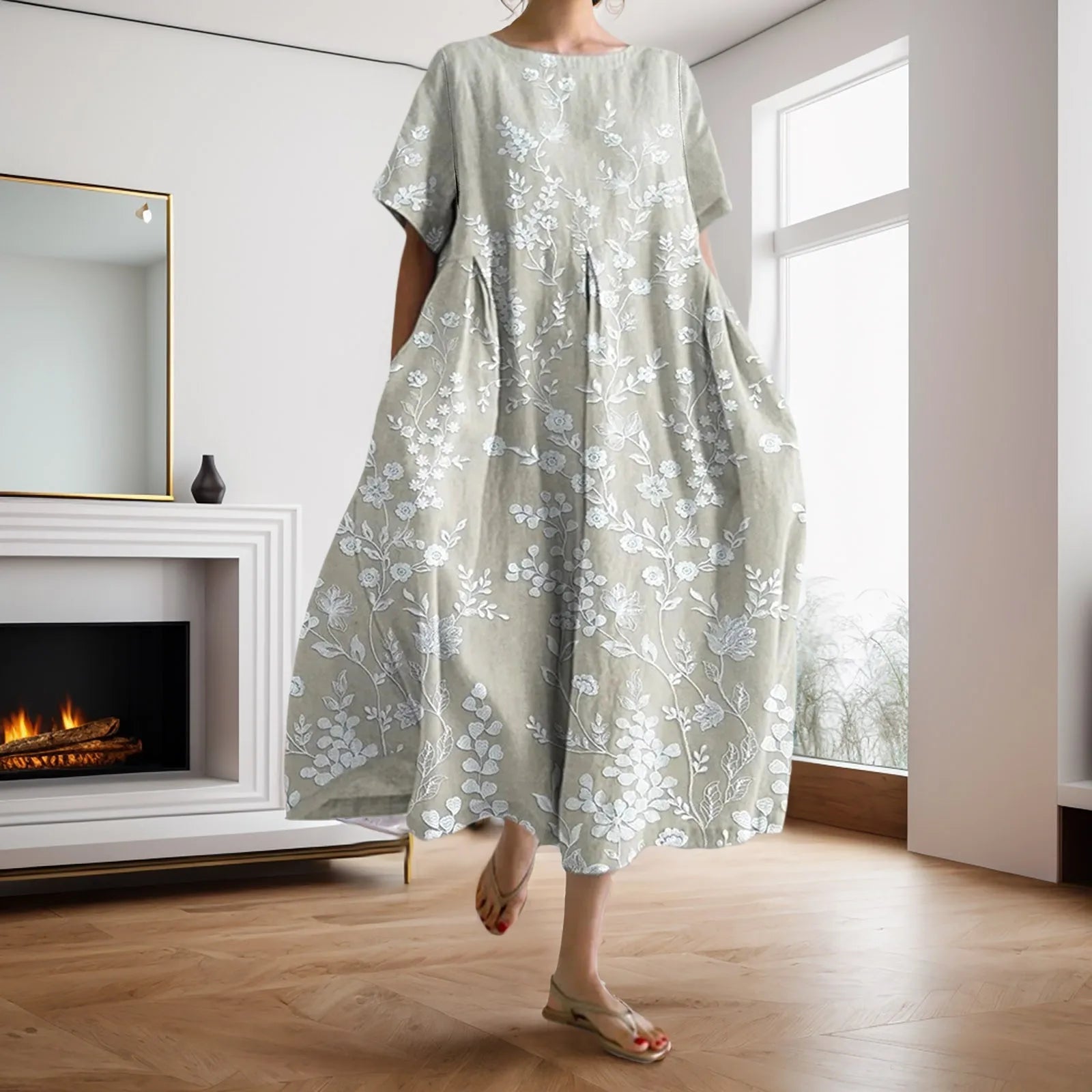 Dahlia™ - Zomerjurk voor dames – Stijlvol, luchtig & onmisbaar deze zomer