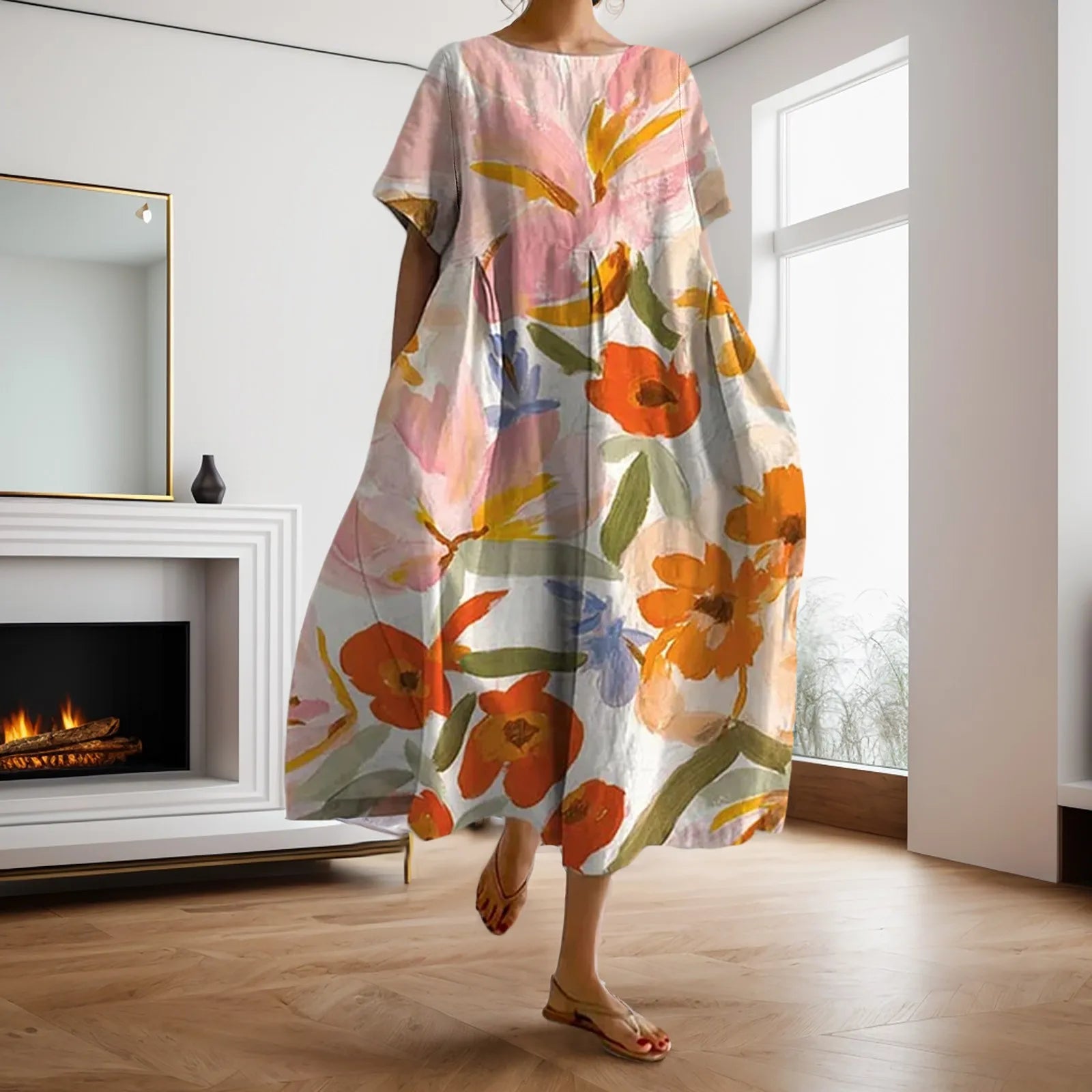 Dahlia™ - Zomerjurk voor dames – Stijlvol, luchtig & onmisbaar deze zomer