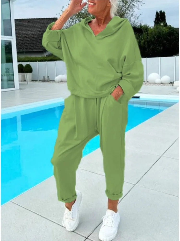 Adrienne™ - Comfort Tweedelig Set Hoodie & Harembroek