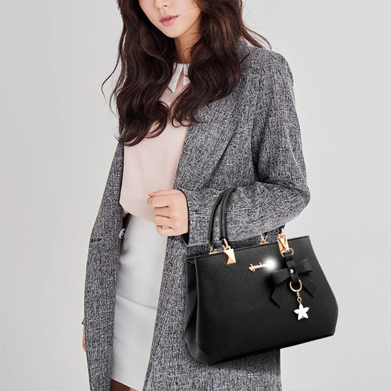Honorine™ - Elegante en praktische leren handtas