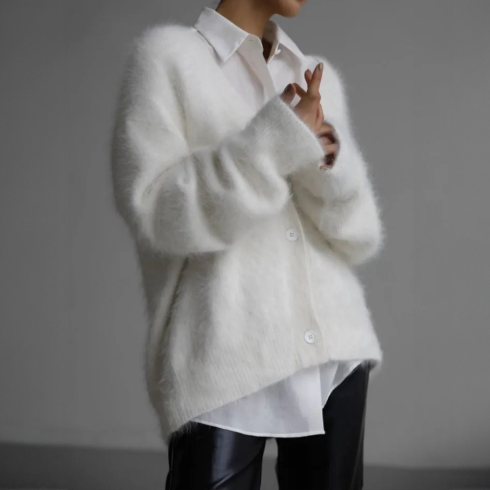 Jolien - Chique comfortabel kasjmier vest