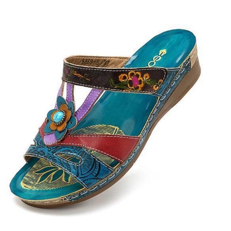 Mila - Ondersteunende kleurrijke Sandalen