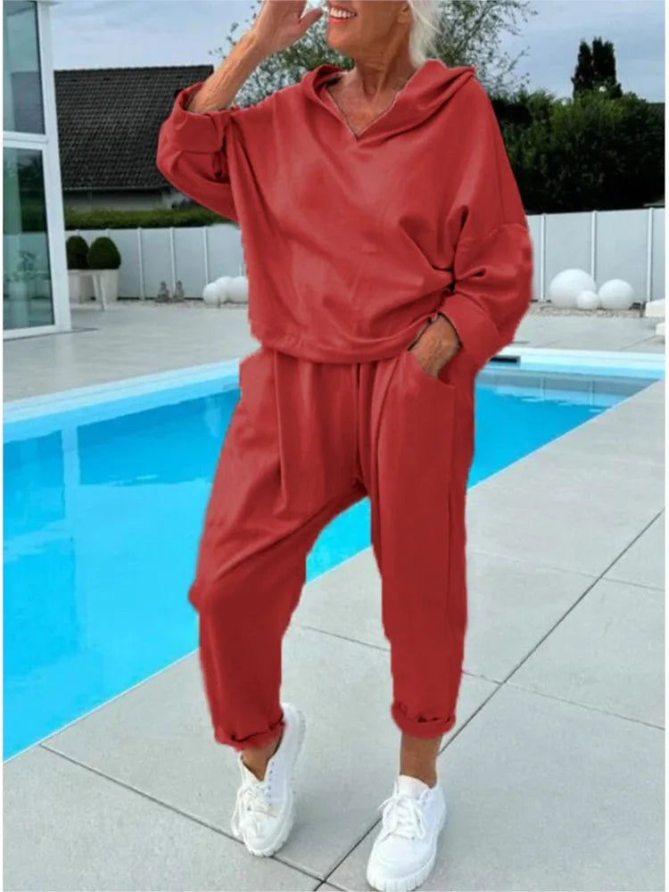 Adrienne™ - Comfort Tweedelig Set Hoodie & Harembroek