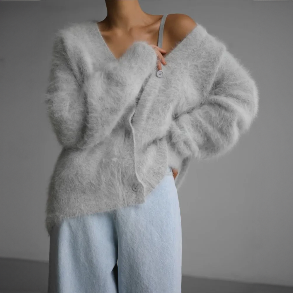 Jolien - Chique comfortabel kasjmier vest