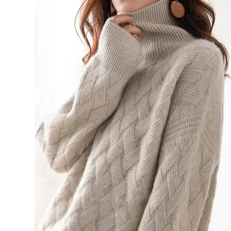 Adelyn™ - Oversized Kasjmier Trui