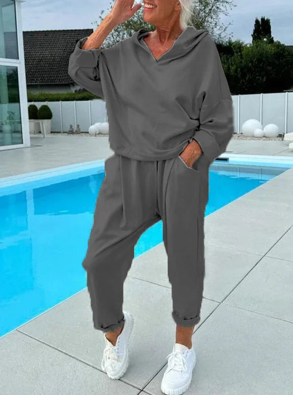 Adrienne™ - Comfort Tweedelig Set Hoodie & Harembroek