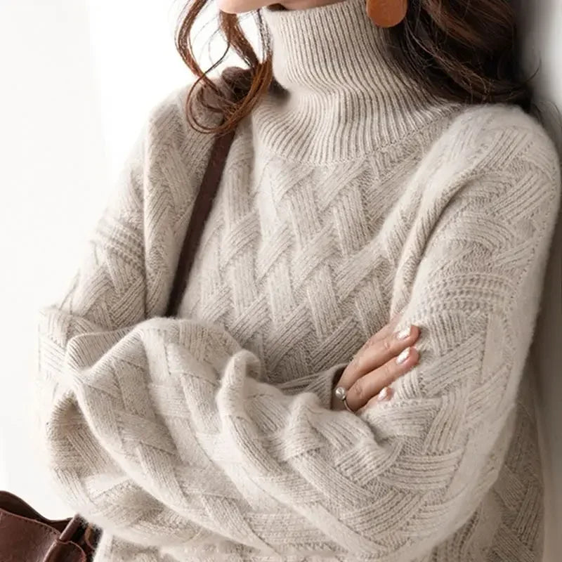Adelyn™ - Oversized Kasjmier Trui