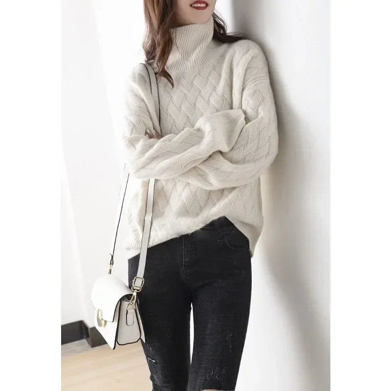 Adelyn™ - Oversized Kasjmier Trui