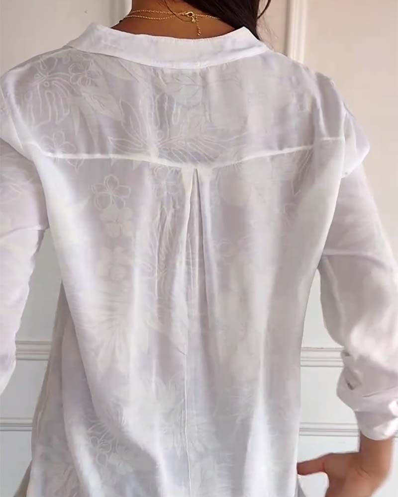 Ève™ - Dames Sweatshirt Hartprint Lange Mouwen