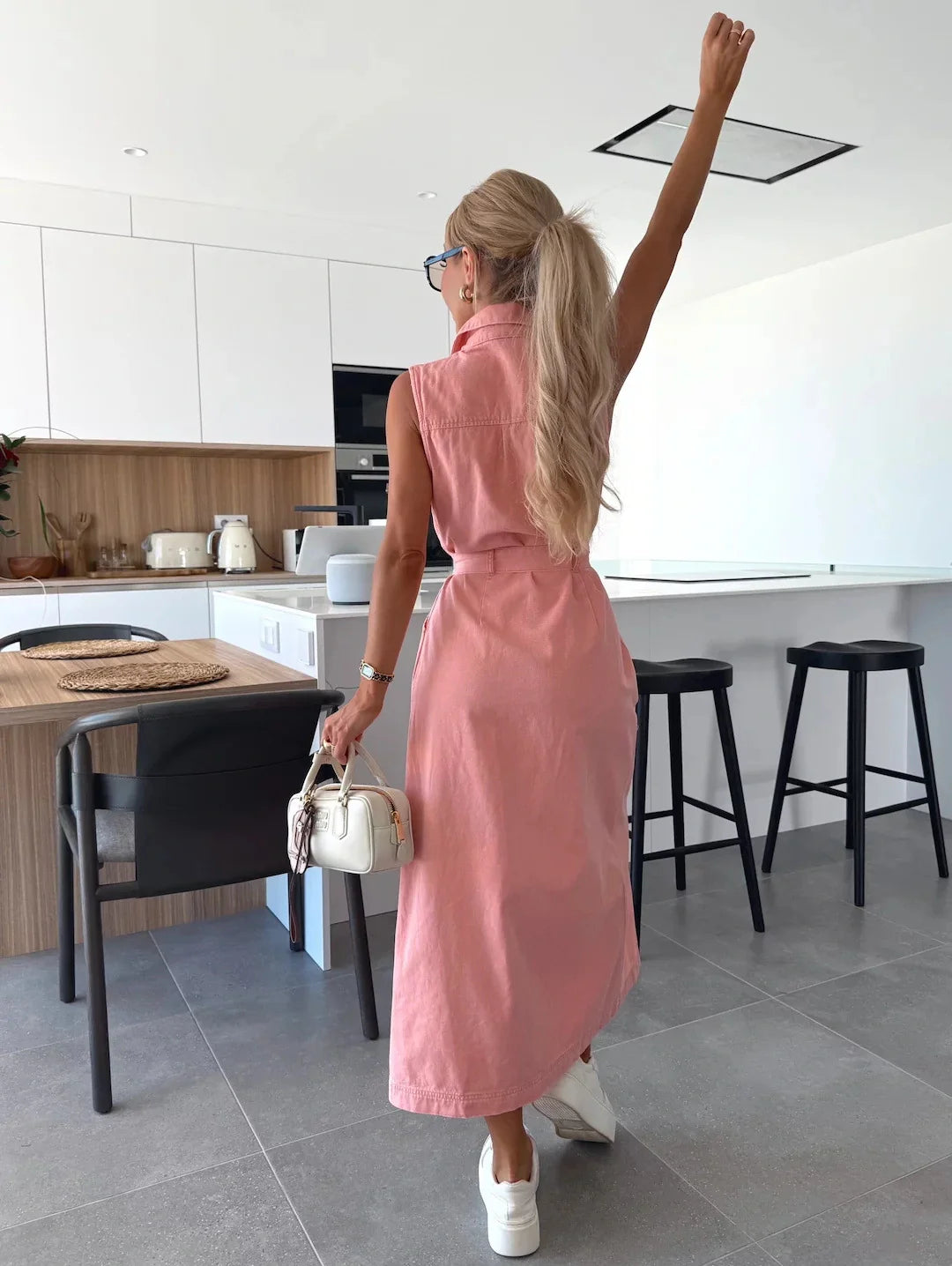 Diane - Maxi Denim Jurk