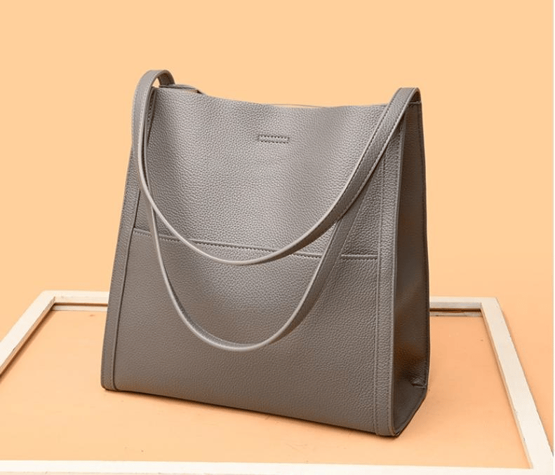 Corinne™ - Elegante en ruime leren schoudertas