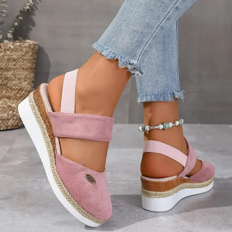 Lioraelle™ - Orthopedische sandalen met platform, geventileerd en casual