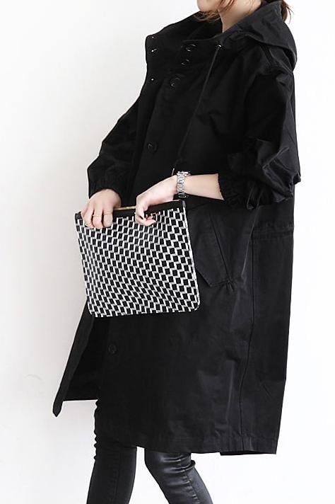 Henriette™ - Elegante lange cardigan voor dames met kraag en zakken