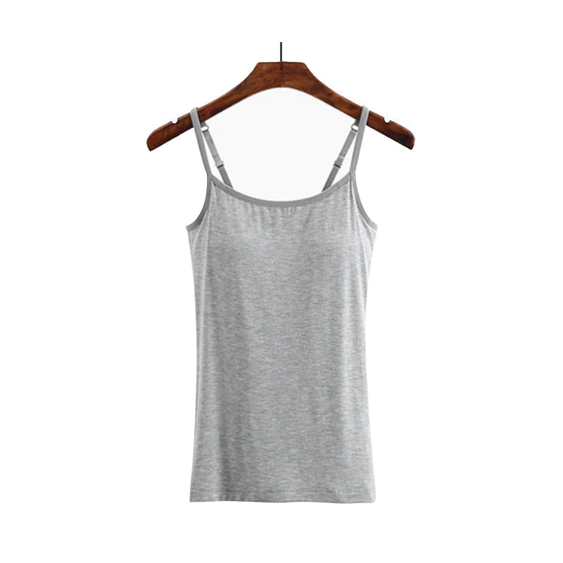 Monica - Tanktop met Ingebouwde Bh