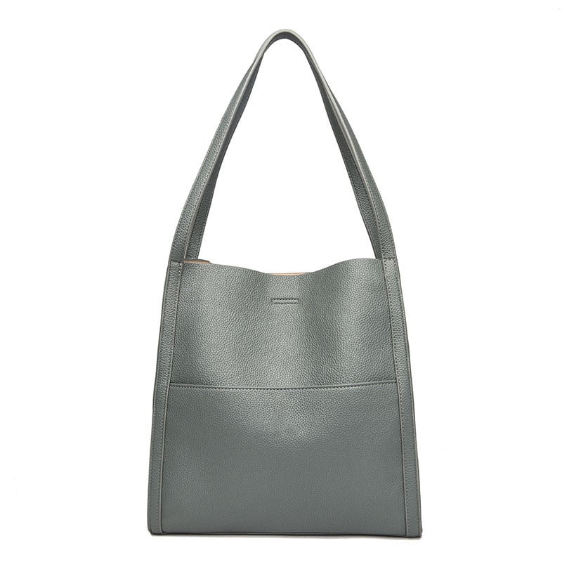 Corinne™ - Elegante en ruime leren schoudertas